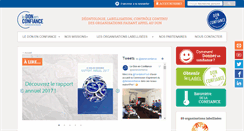 Desktop Screenshot of donenconfiance.org